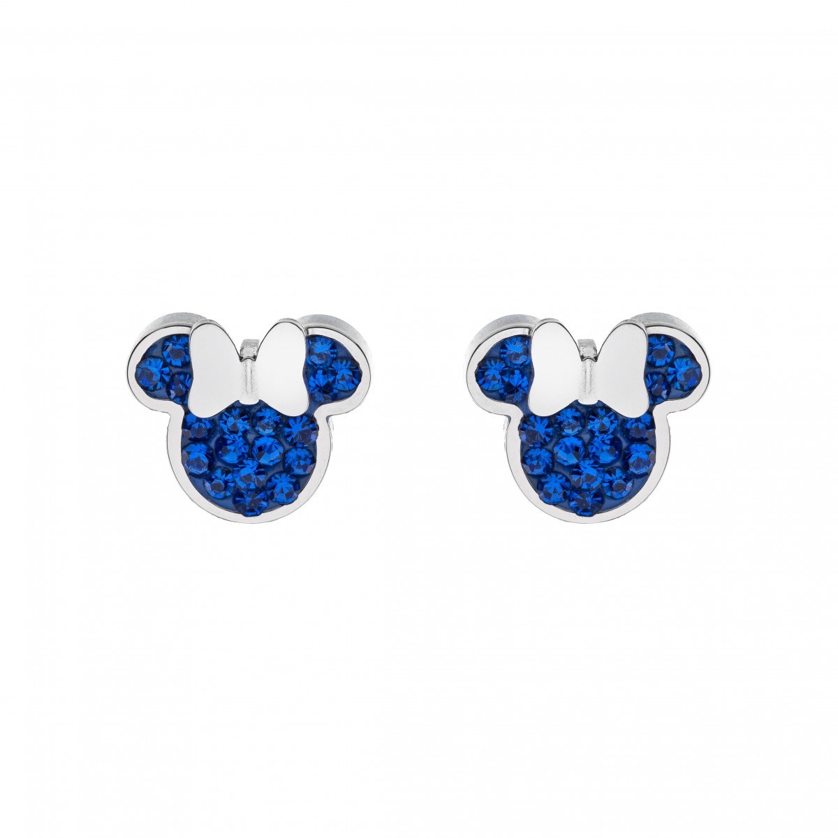 Boucles d'oreilles Disney ornées de Cristaux scintillants - Minnie - vue 3