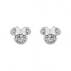 Boucles d'oreilles Disney ornées de Cristaux scintillants - Minnie - vue V3