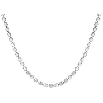 Necklace in white gold 375
