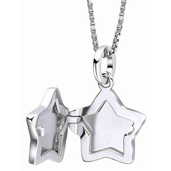 Collier étoile diamant pour enfant en argent 925