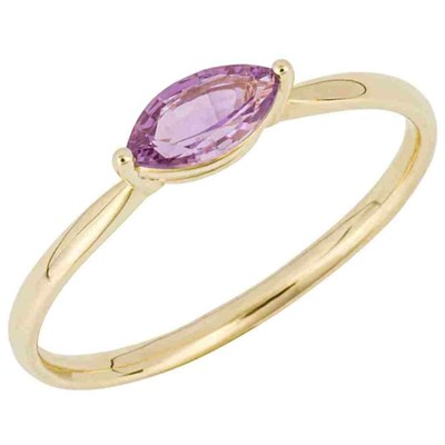 Bague saphir violet hot sale