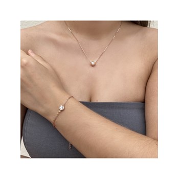 Birth Moon Set - Rose Gold and Crystal