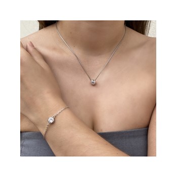 Birth Moon Set - Silver and Crystal