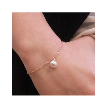 Pauline Crystal Pearl Set - Rose Gold and Crystal