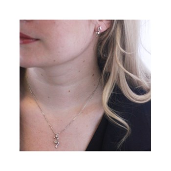 Spiral Sets - Silver and Crystal