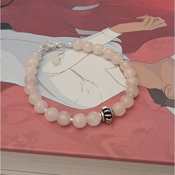 Bracelet Marajó Rose Quartz Silver 925