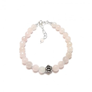 Bracelet Marajó Rose Quartz Silver 925
