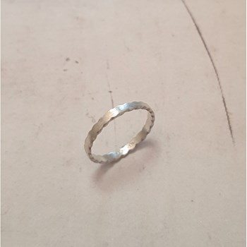 Bague  Tikuna Argent 925 Brossé