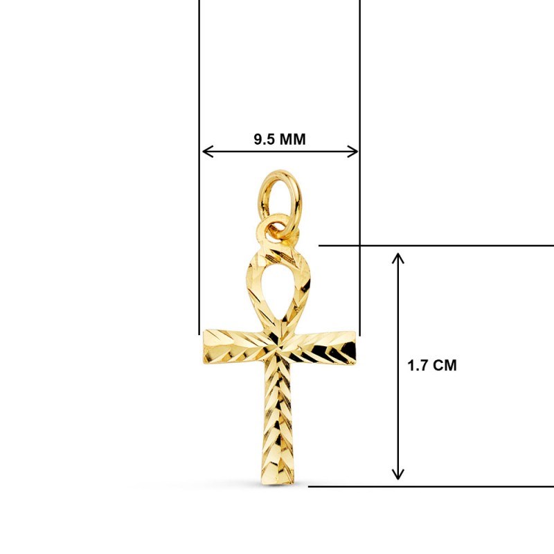 Collier - Médaille Croix Or 18 Carats 750/000 Jaune - Chaine Dorée - vue 3