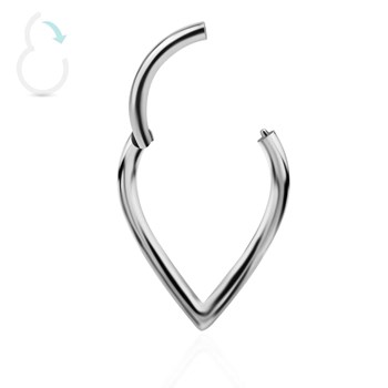 Piercing: drop-shaped steel clicker