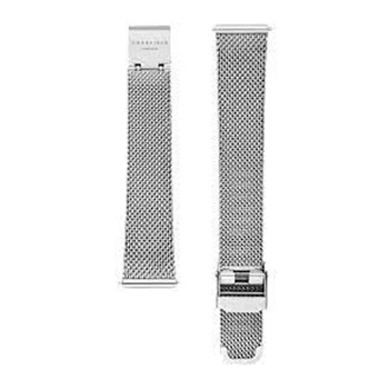 Montre femme Rosefield Pearl Edit maille mailanaise
argentée