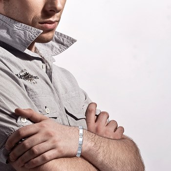 Bracelet Brillaxis acier