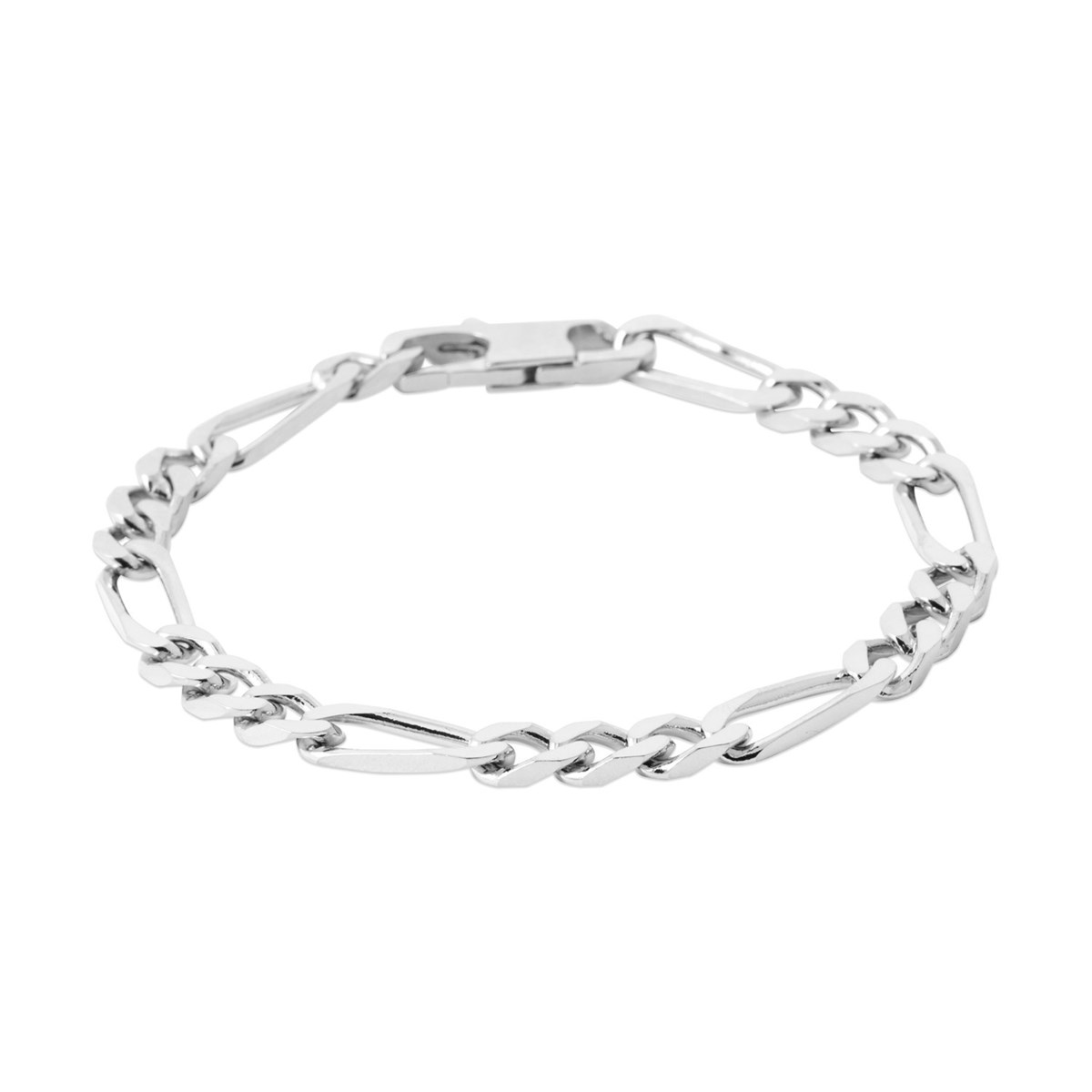 Bracelet Brillaxis en argent rhodié 21cm