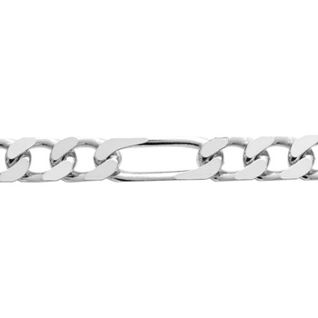 Bracelet Brillaxis en argent rhodié 21cm