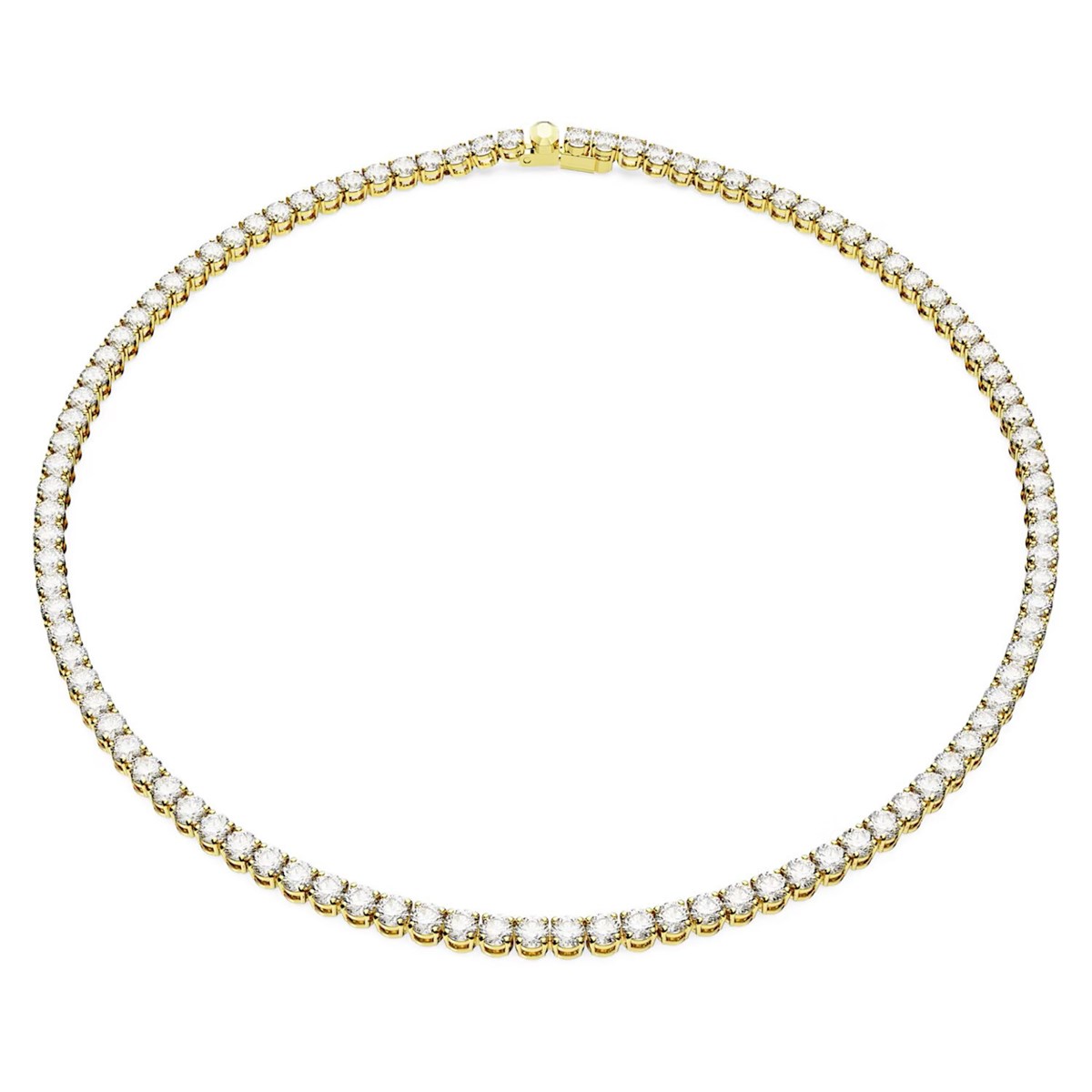 Collier Swarovski Matrix Tennis doré
Taille M