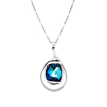 Collier Andréa Marazzini Mini Drop Bermuda Blue