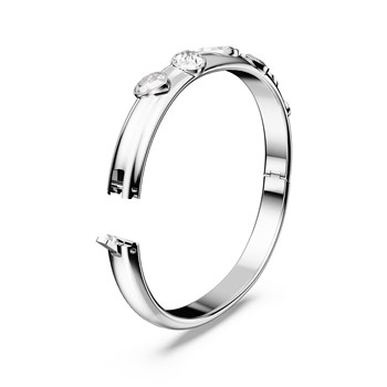 Bracelet-Jonc Swarovski Dextera blanc Taille  M