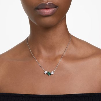 Collier Swarovski Mesmera cristal vert