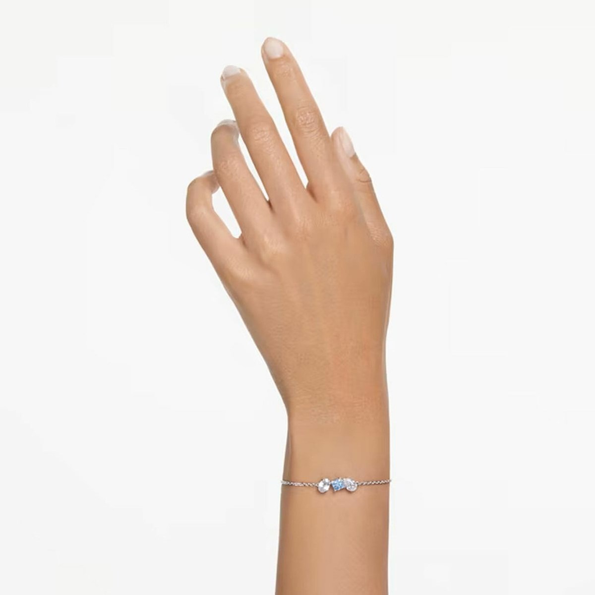 Bracelet Swarovski Mesmera bleu et blanc M - vue 2