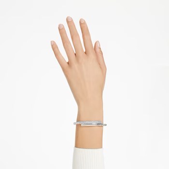 Bracelet-Jonc Swarovski Dextera Blanc Taille M