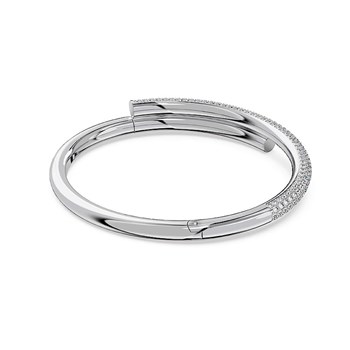 Bracelet-Jonc Swarovski Dextera Blanc Taille M