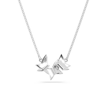 Collier Swarovki Lilia bleu