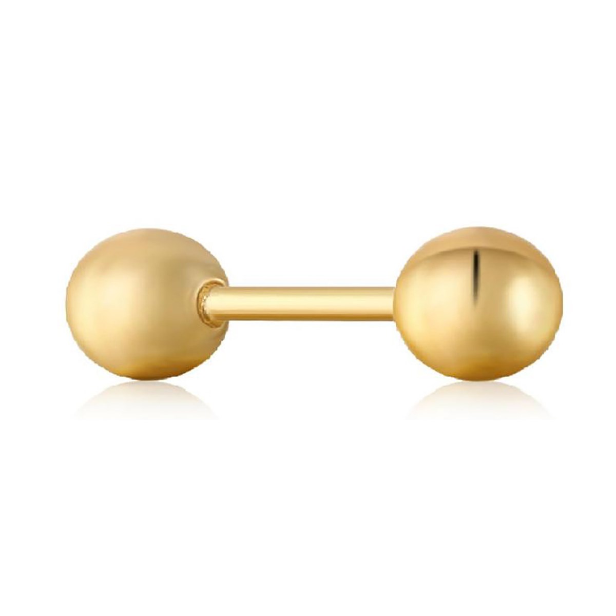Boucle d'oreille individuelle Ania Haie Sphere doré_x000D_
3mm
