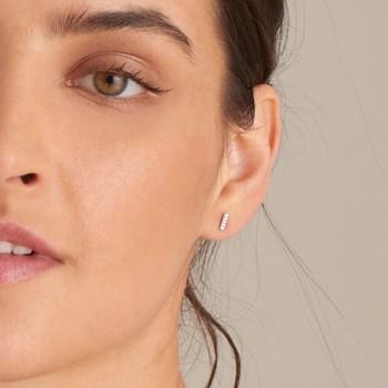 Boucles d'oreilles puces Ania Haie Glam Bar