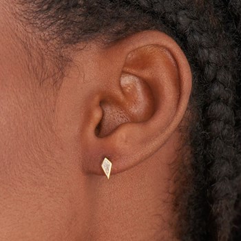 Boucle d'oreille individuelle Ania Haie 'Til Dawn lo
sange doré