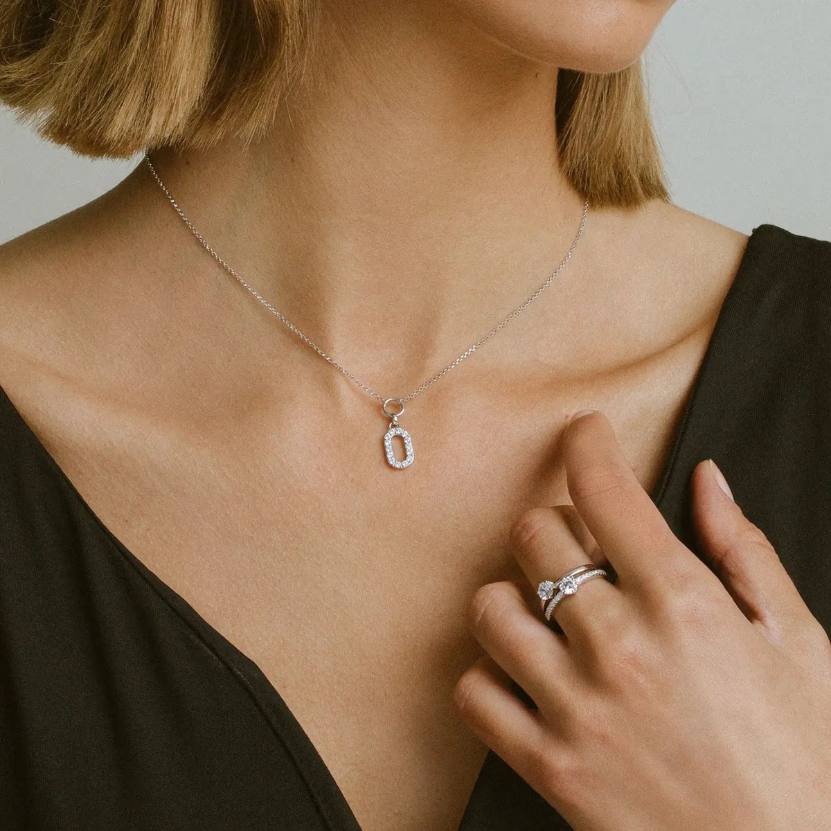 Collier Sif Jakobs CAPIZZI PICCOLO_x000D_
argent - vue 2