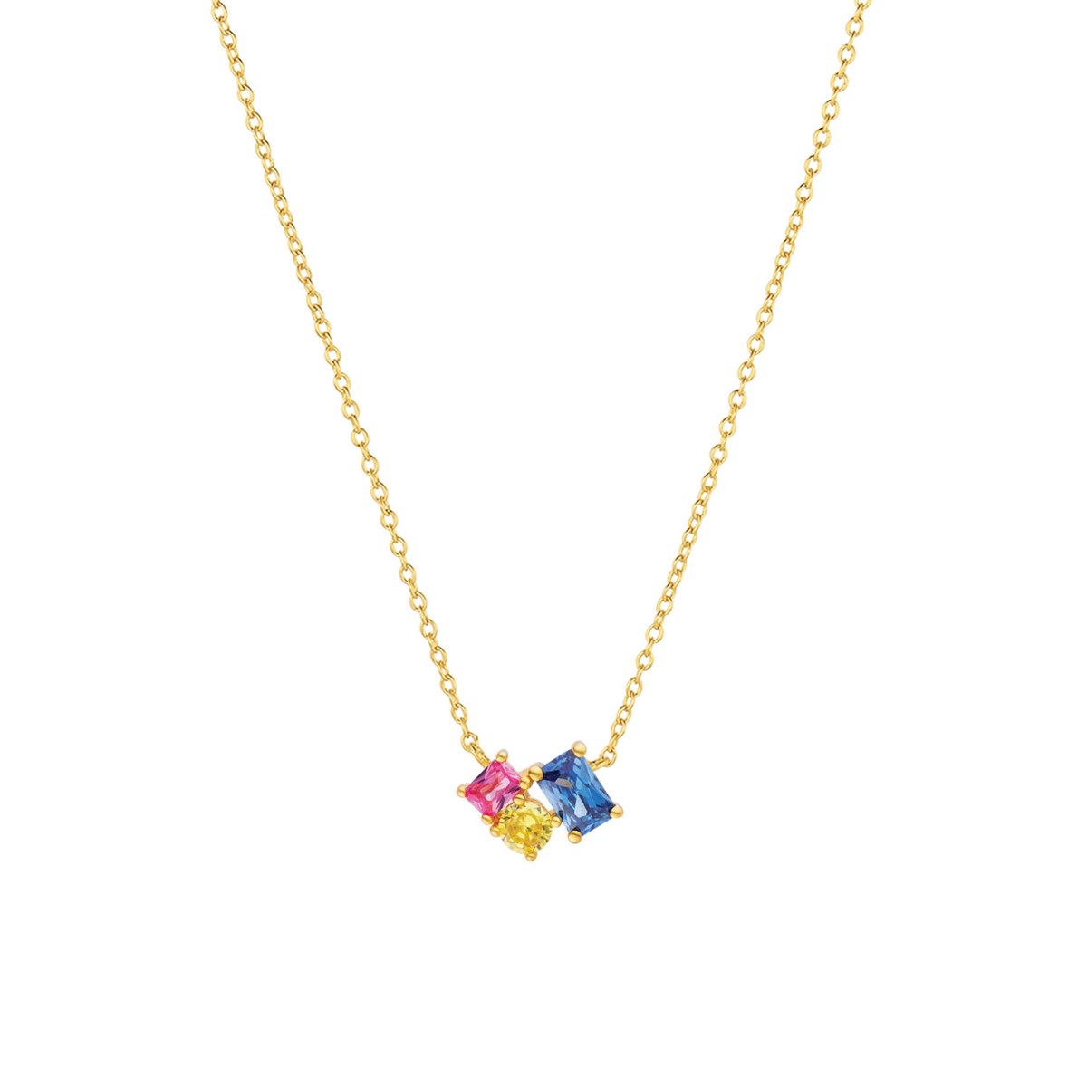 Collier Sif Jakobs IVREA TRE_x000D_
jaune 18k / multicoloured 1 zirconia