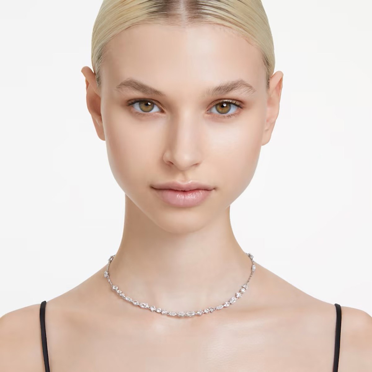 Collier Swarovski Mesmera blanc - vue 2