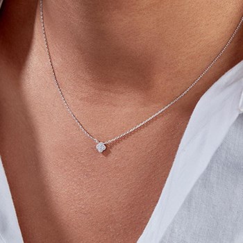 Collier Agatha Beloved argent