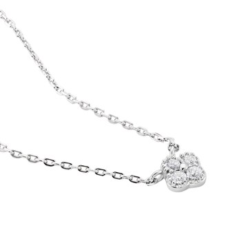 Collier Agatha Beloved argent