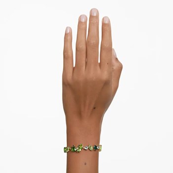 Bracelet Swarovski Gema cristaux verts
