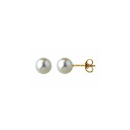 Boucles d'oreilles Brillaxis or perles de culture
5.5/6 mm