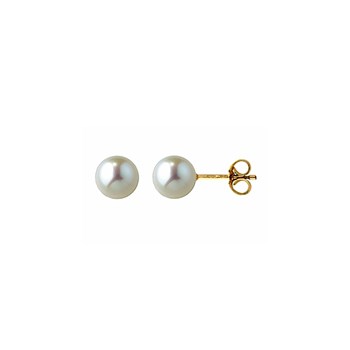 Boucles d'oreilles Brillaxis or perles de culture
5.5/6 mm