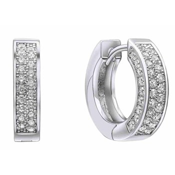 925 silver zirconium earring