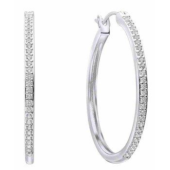 925 silver zirconium earring