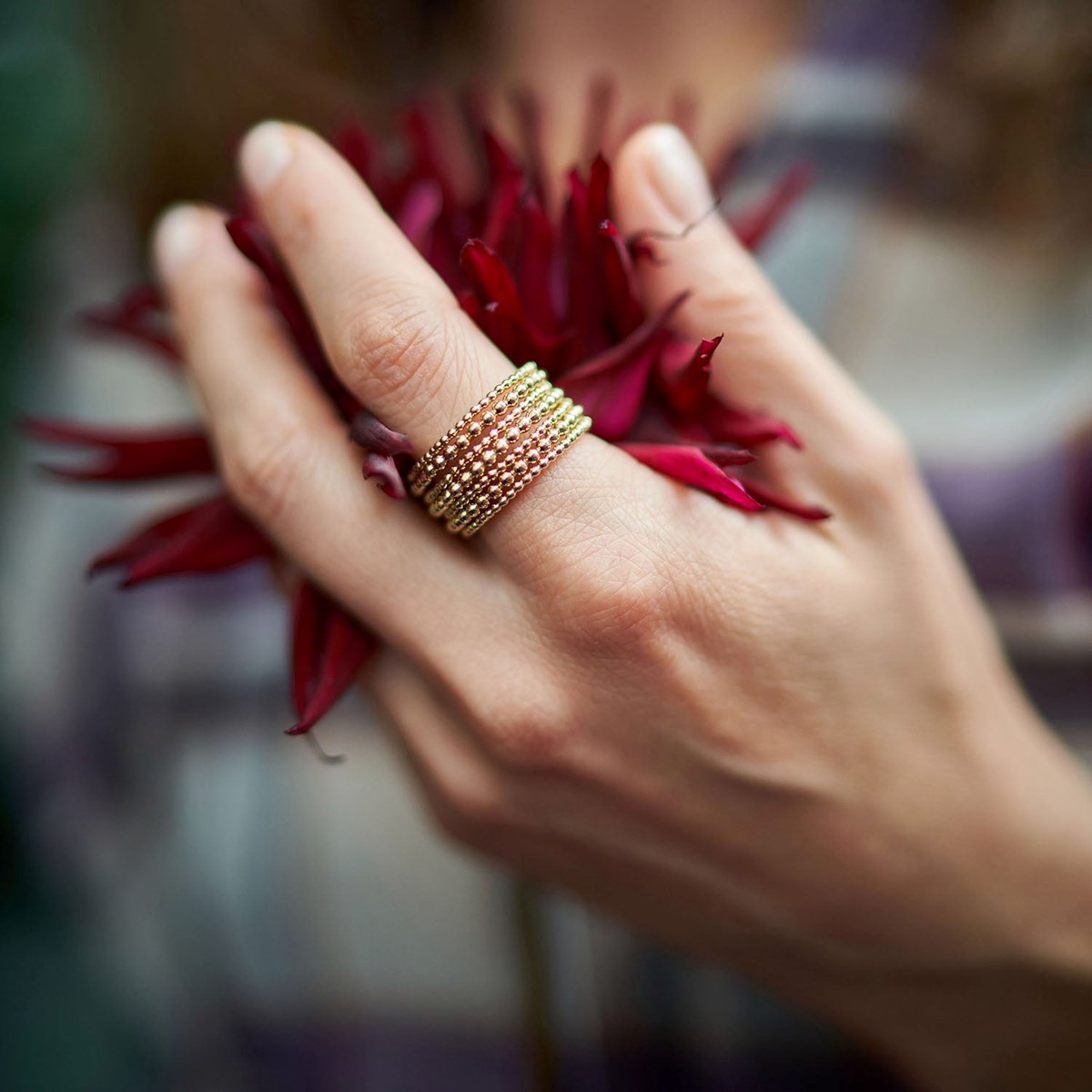 Bague Semainier Mix de Perles - vue 5