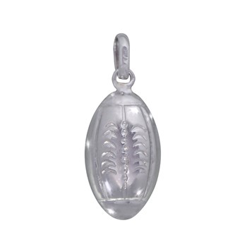 Pendentif Argent 925 Ballon de Rugby