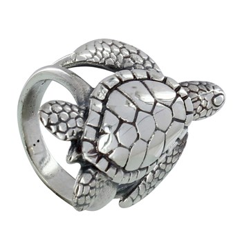 Bague Argent 925 Tortue des Galápagos