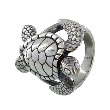 Bague Argent 925 Tortue des Galápagos