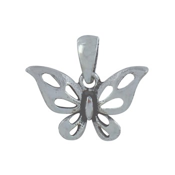 Pendentif Argent 925 Papillon des Iles Ajouré