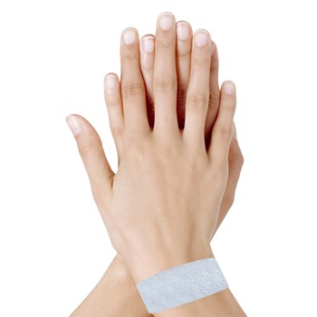 Bracelet Laiton Argenté Manchette Plate Martelée