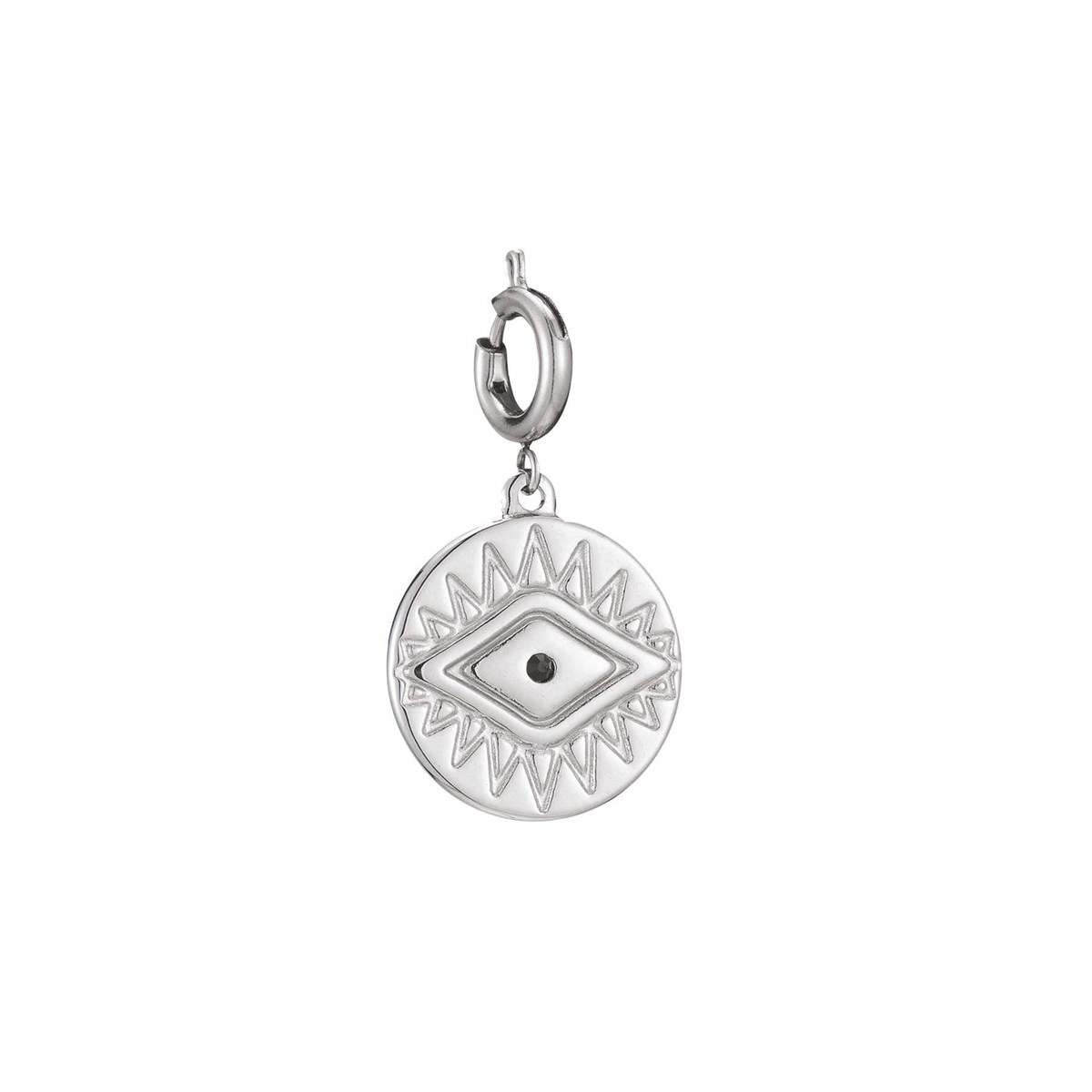 Charm acier oeil