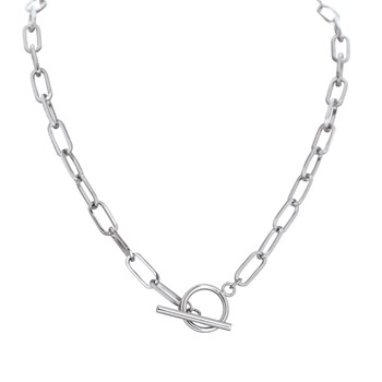 Dana steel necklace