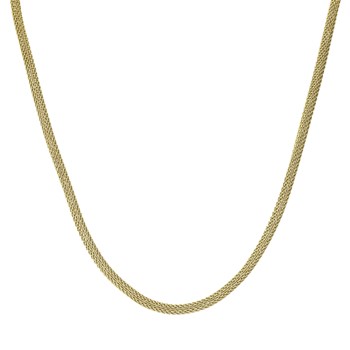 Lausanne gold-plated steel chain necklace