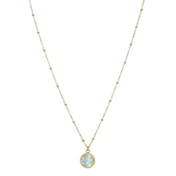 Amazoniet stenen sterrenketting