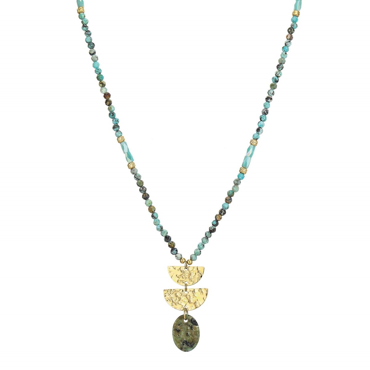 Collier Lucia Turquoise Africaine